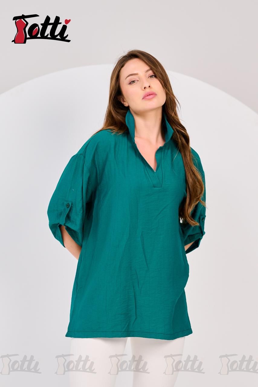 Tab-Sleeve Top