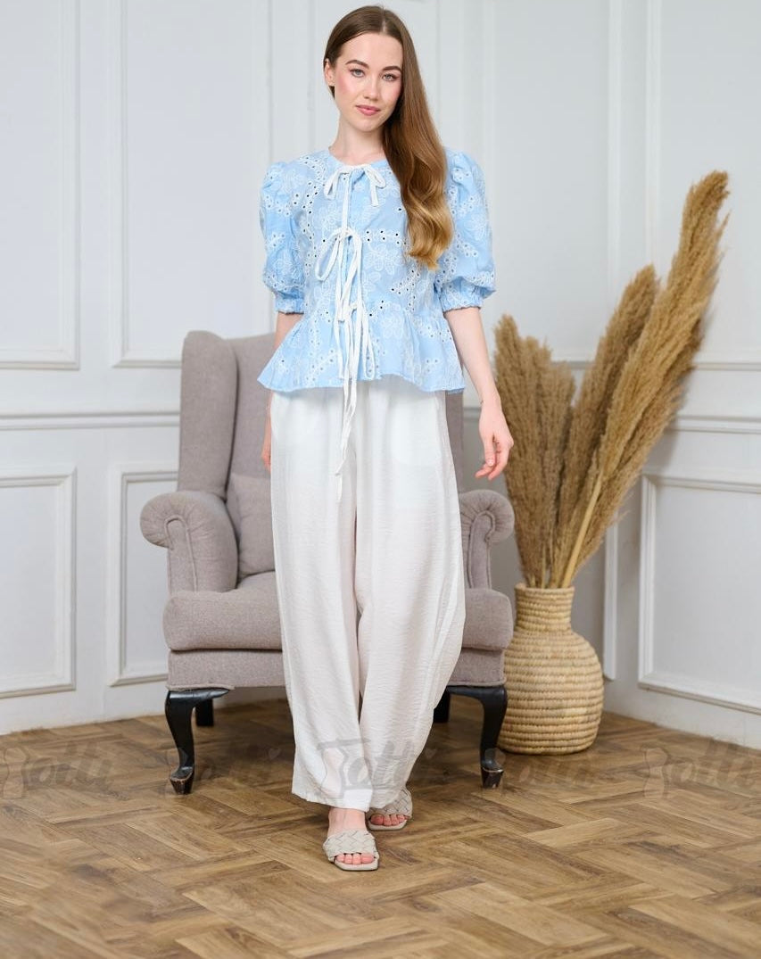 The Summer Ribbon Blouse