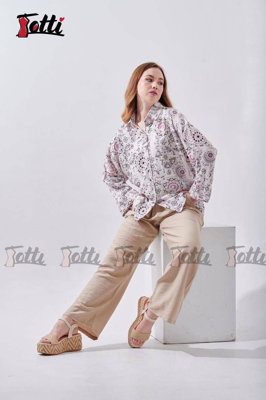Blush Bloom blouse