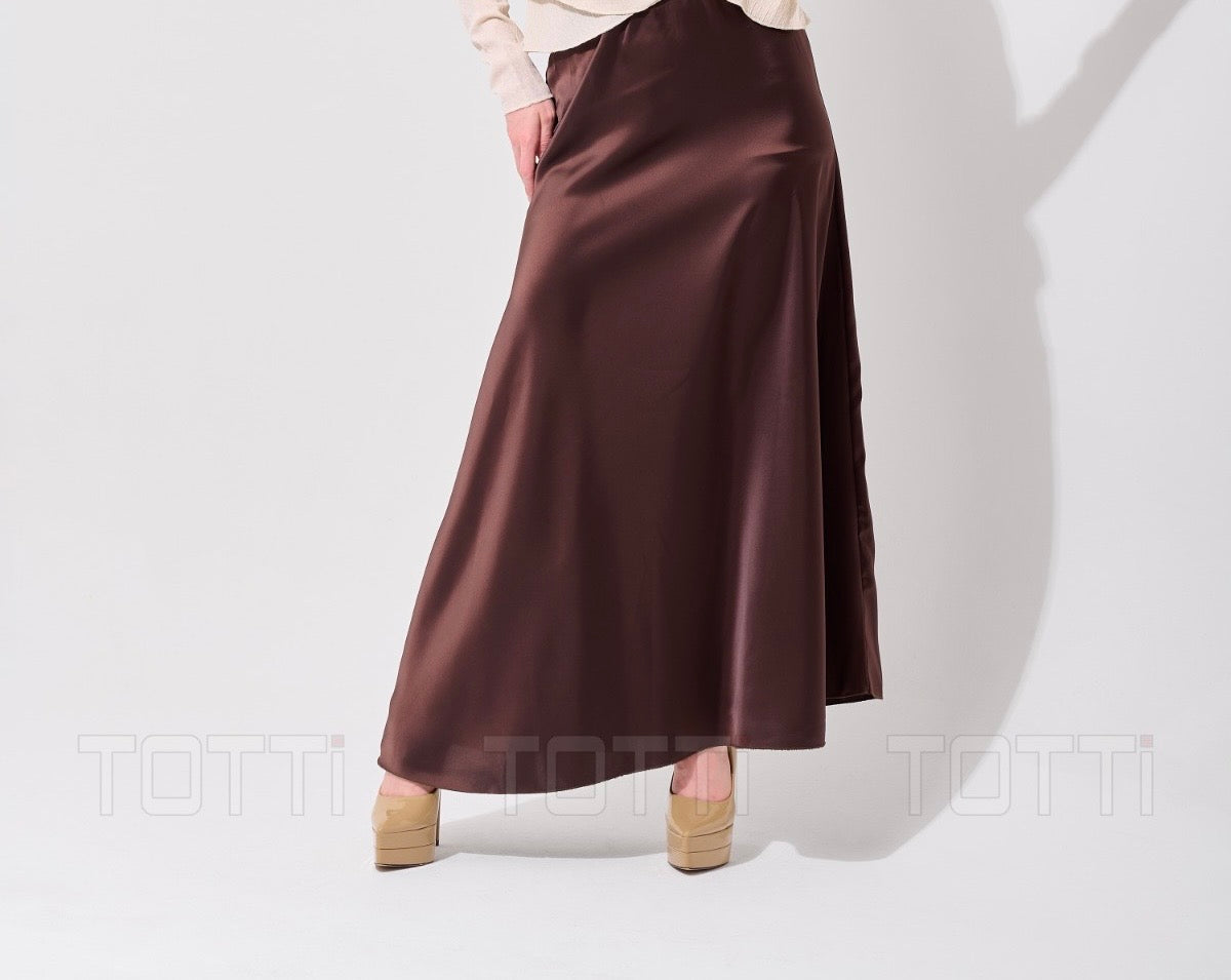 Sienna Satin Bias Skirt