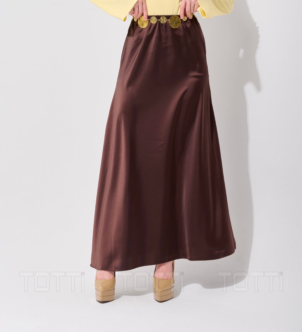 Sienna Satin Bias Skirt