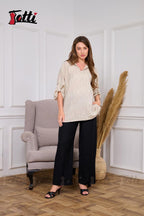 The Linen Sparkle Blouse