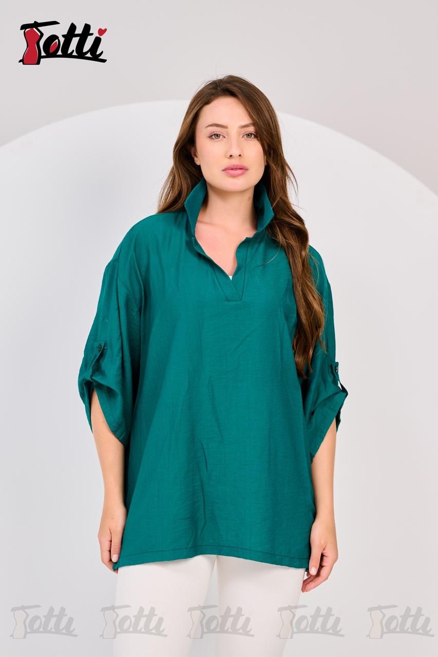 Tab-Sleeve Top