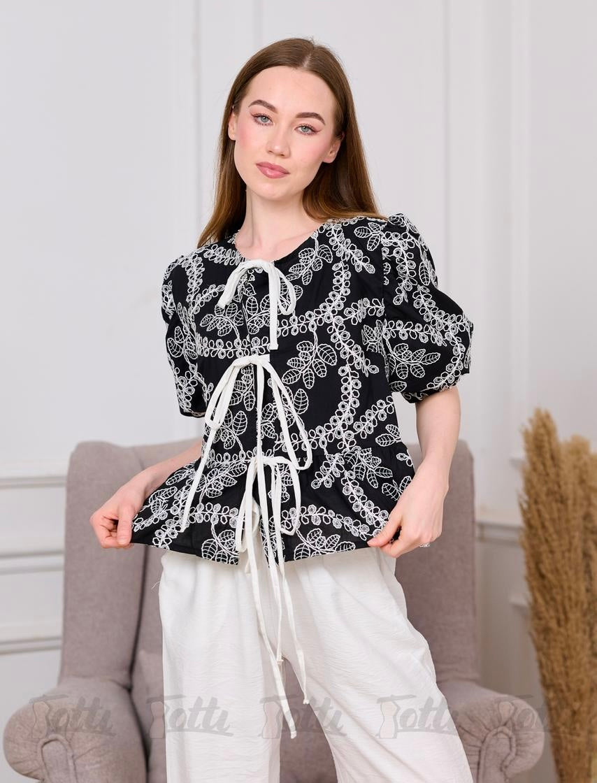 The Summer Ribbon Blouse