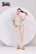 The Meadowsweet Puff Blouse