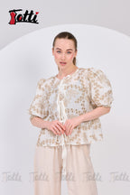 The Meadowsweet Puff Blouse