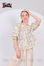 The Meadowsweet Puff Blouse