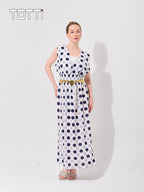 POLKA DOT MAXI DRESS