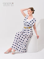 POLKA DOT MAXI DRESS