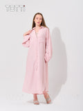 The Rosewater Linen-Blend Maxi