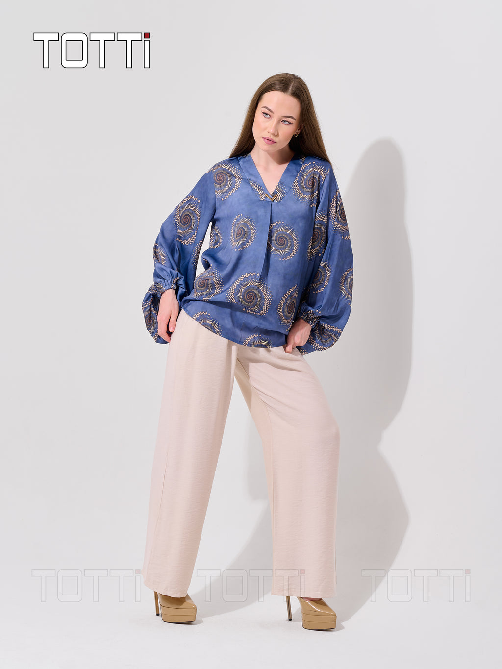 Indigo Aura Blouse