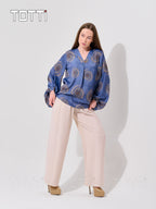 Indigo Aura Blouse
