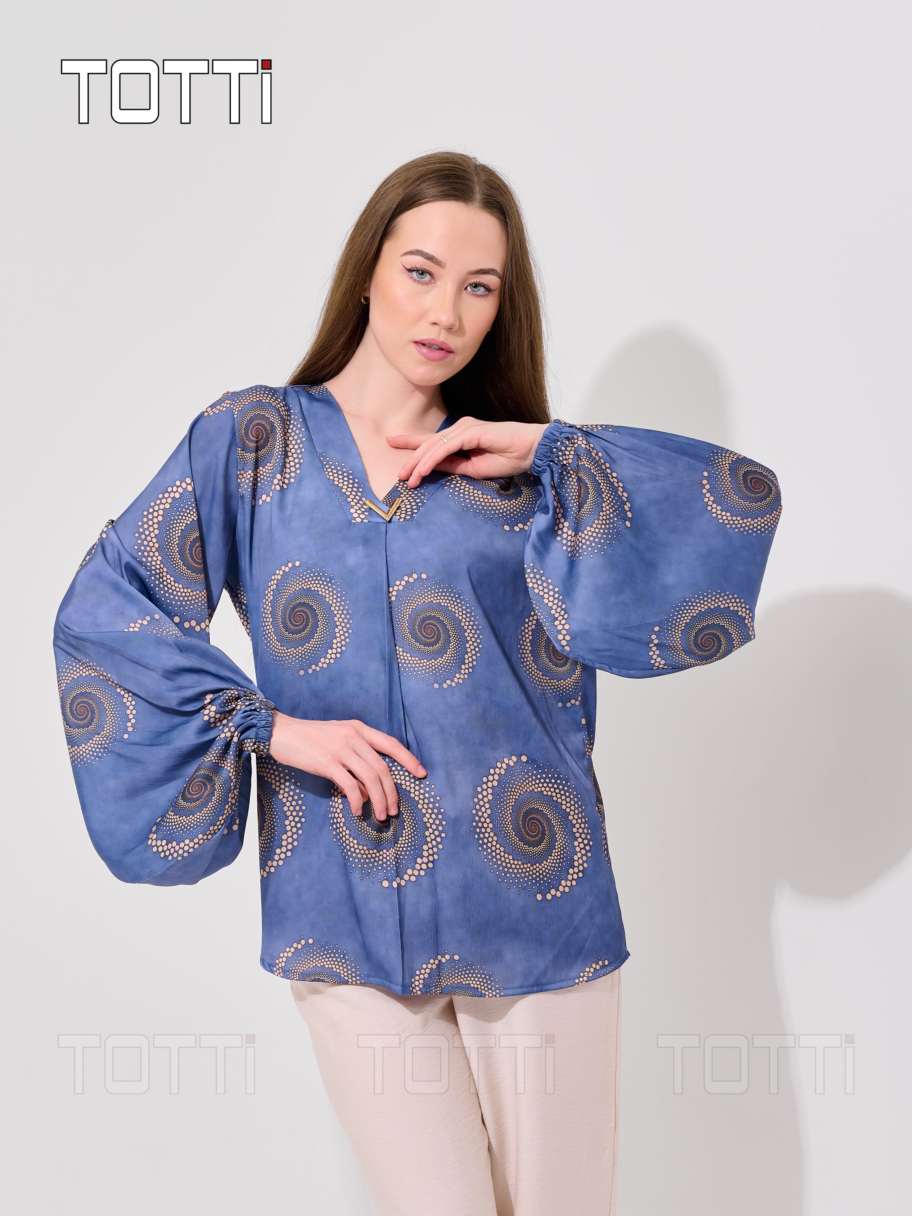 Indigo Aura Blouse