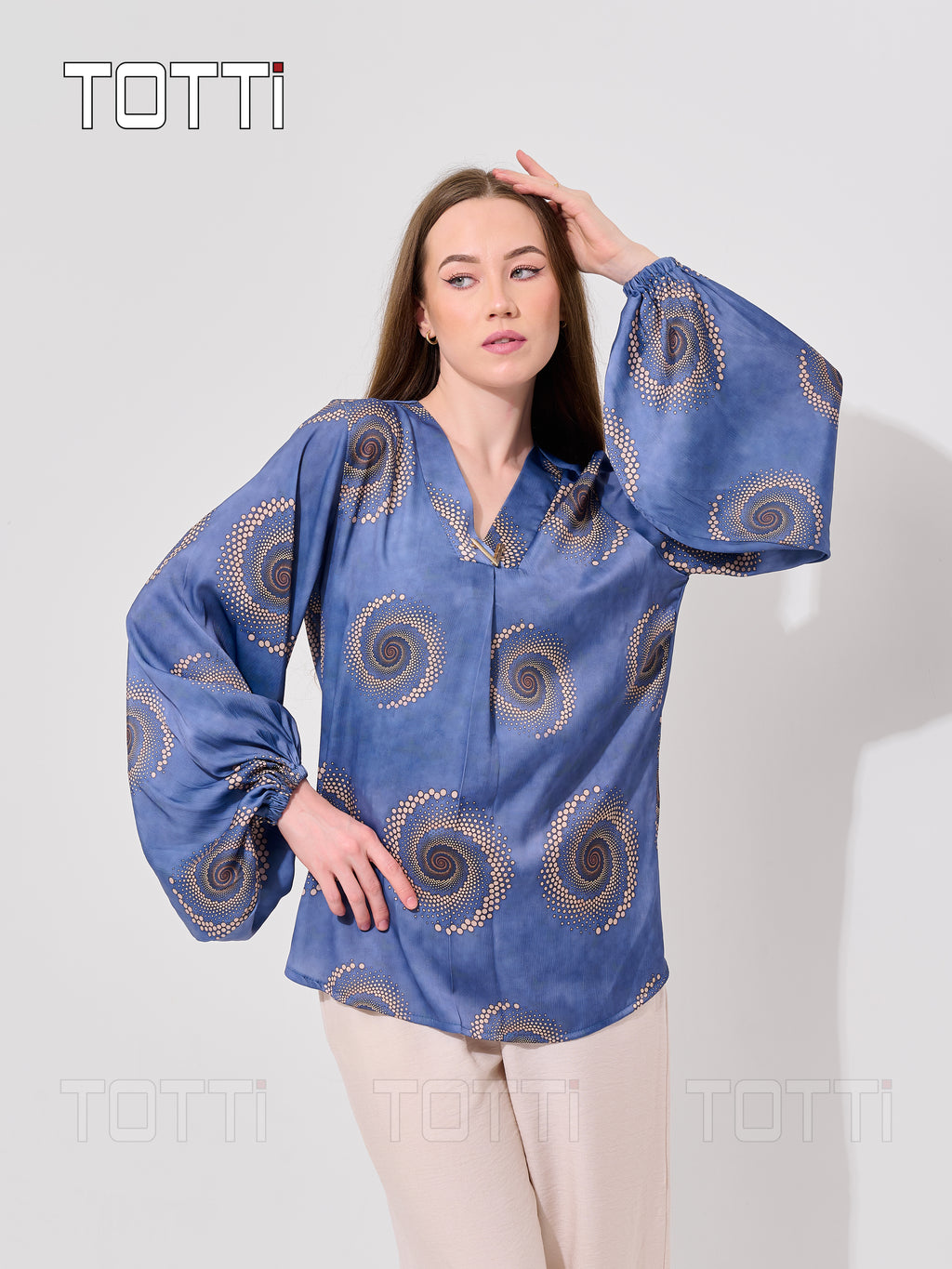 Indigo Aura Blouse