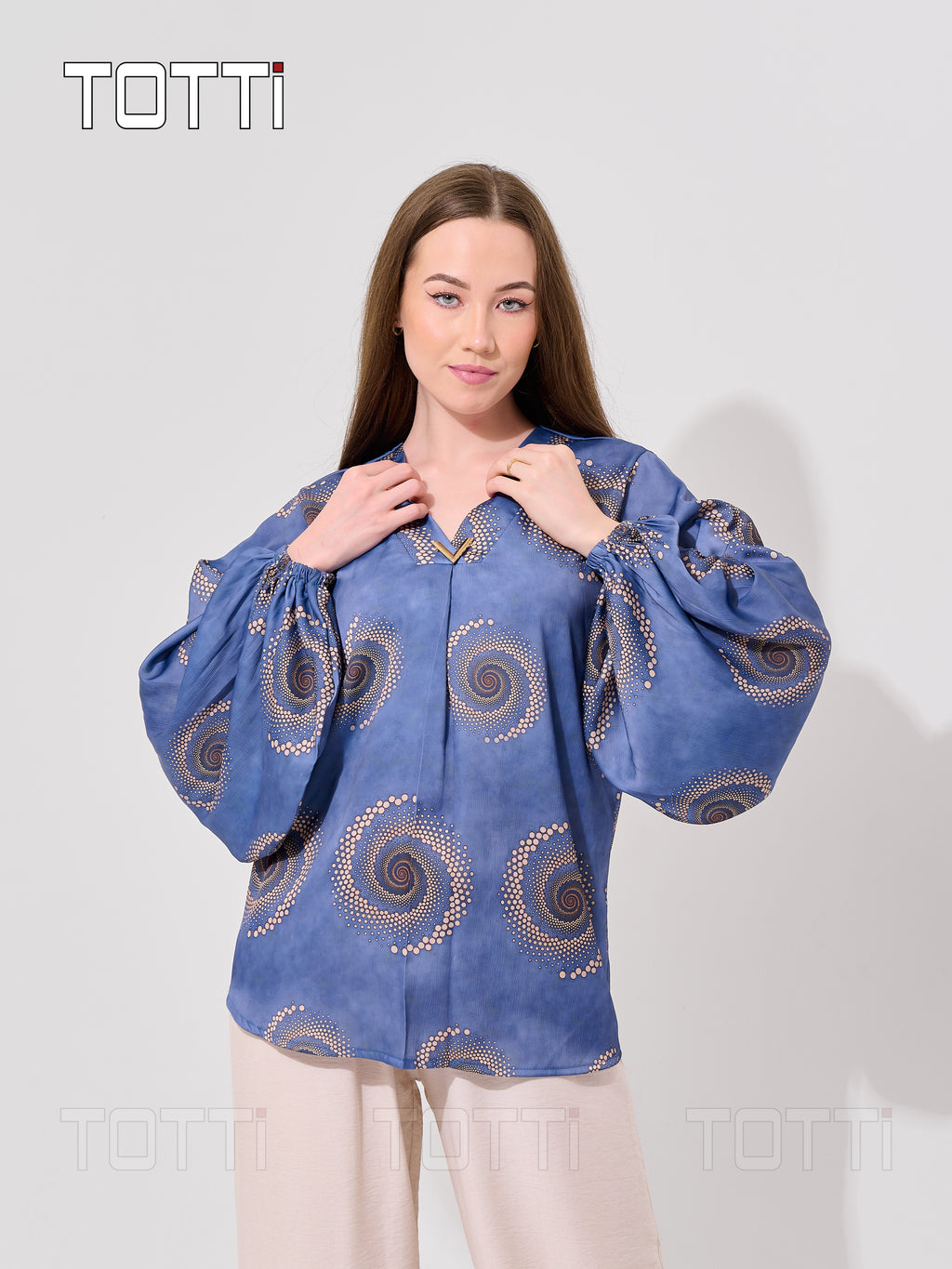 Indigo Aura Blouse
