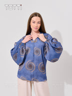 Indigo Aura Blouse