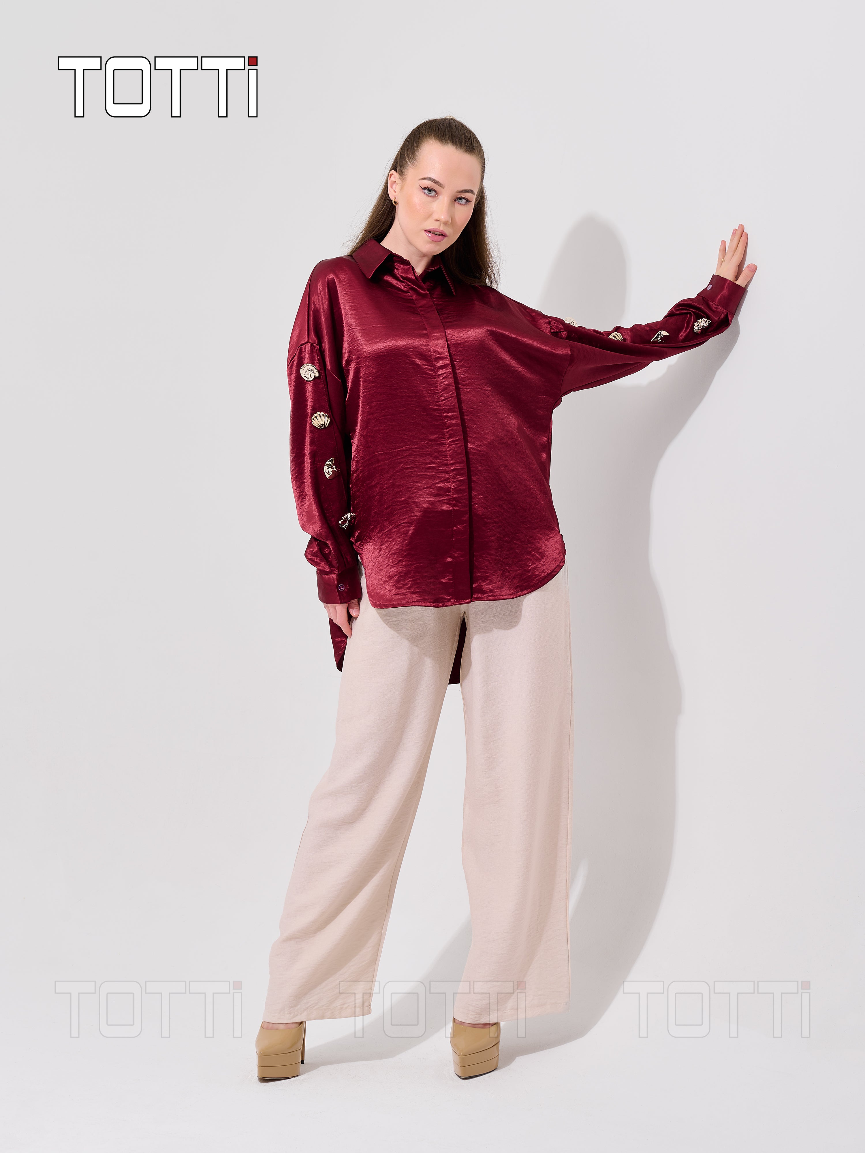 The Burgundy Nautilus Shirt