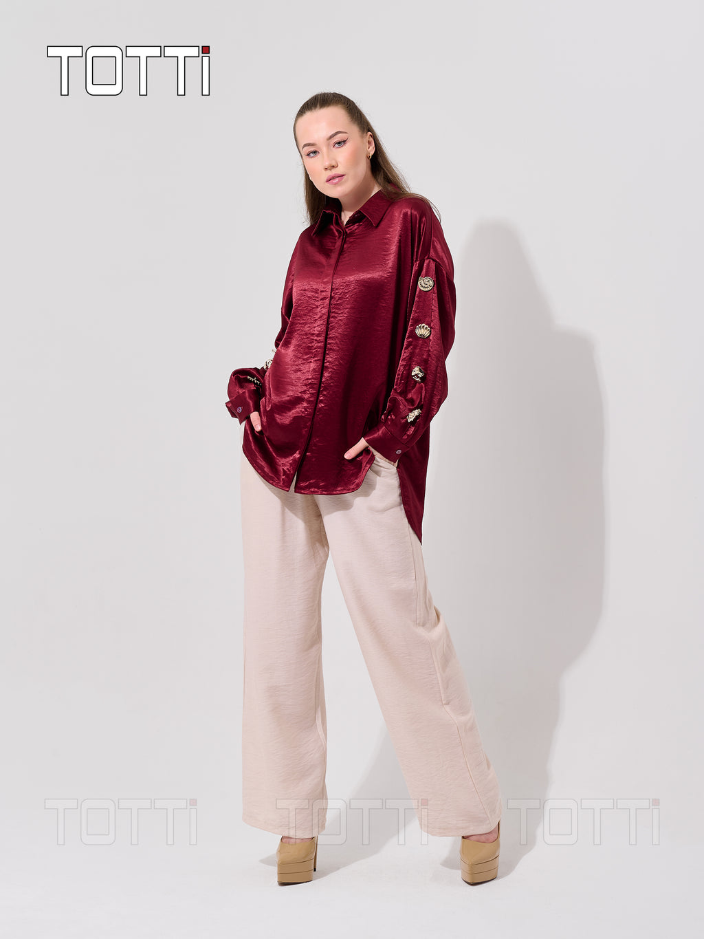 The Burgundy Nautilus Shirt