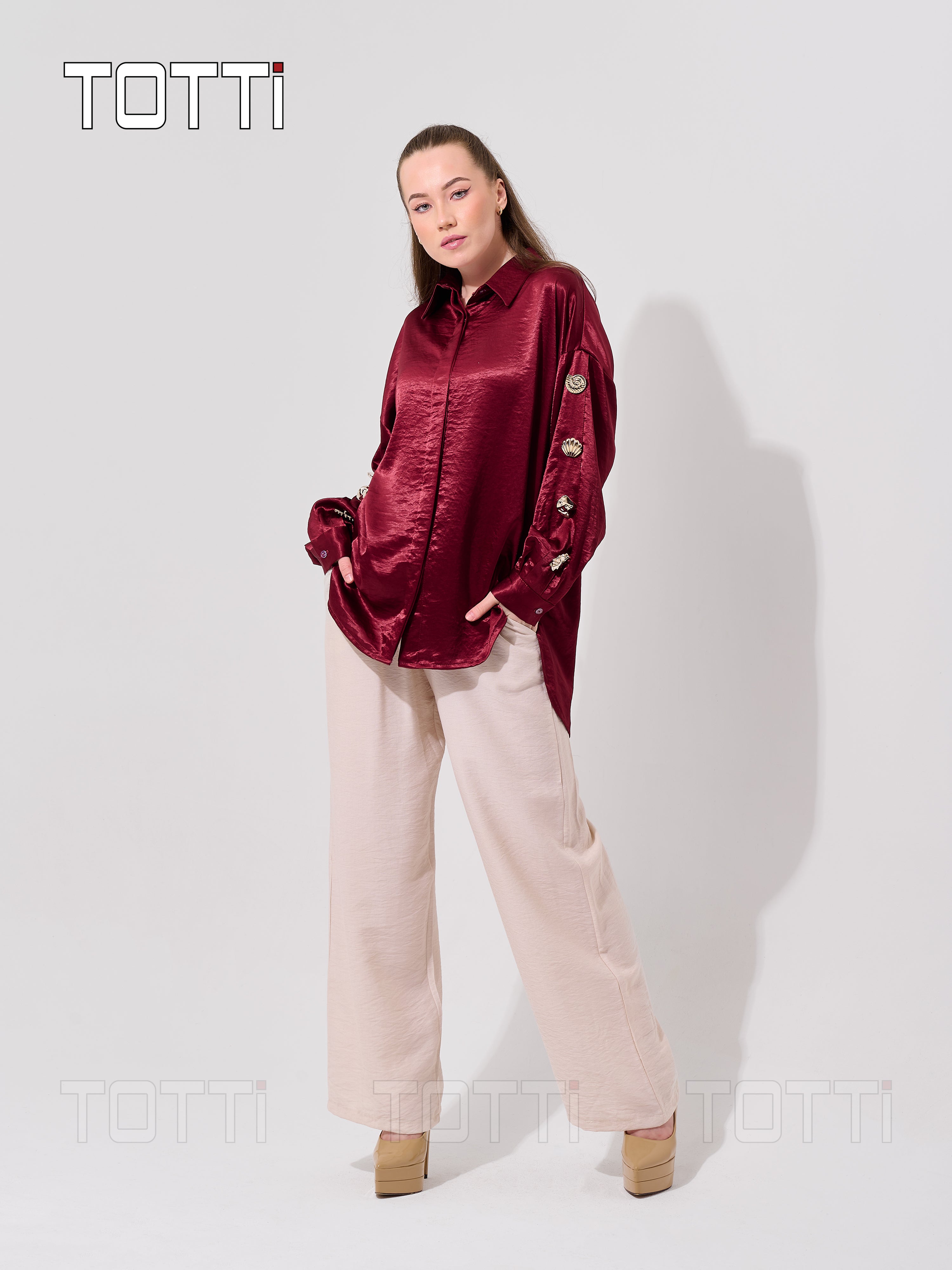 The Burgundy Nautilus Shirt