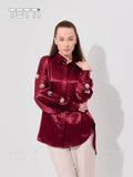 The Burgundy Nautilus Shirt