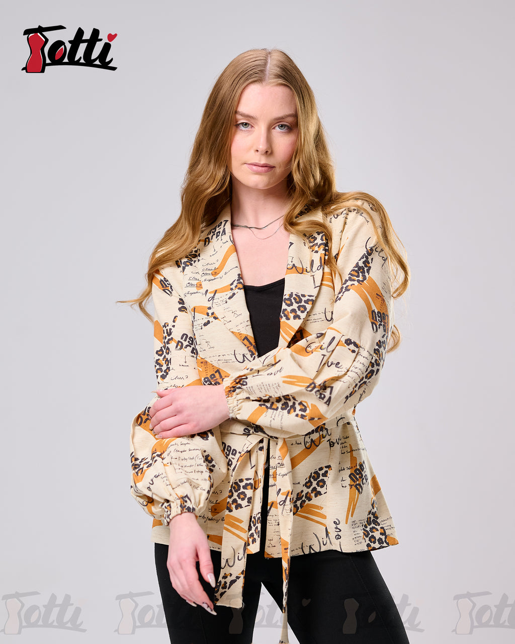 Safari  Wrap Top