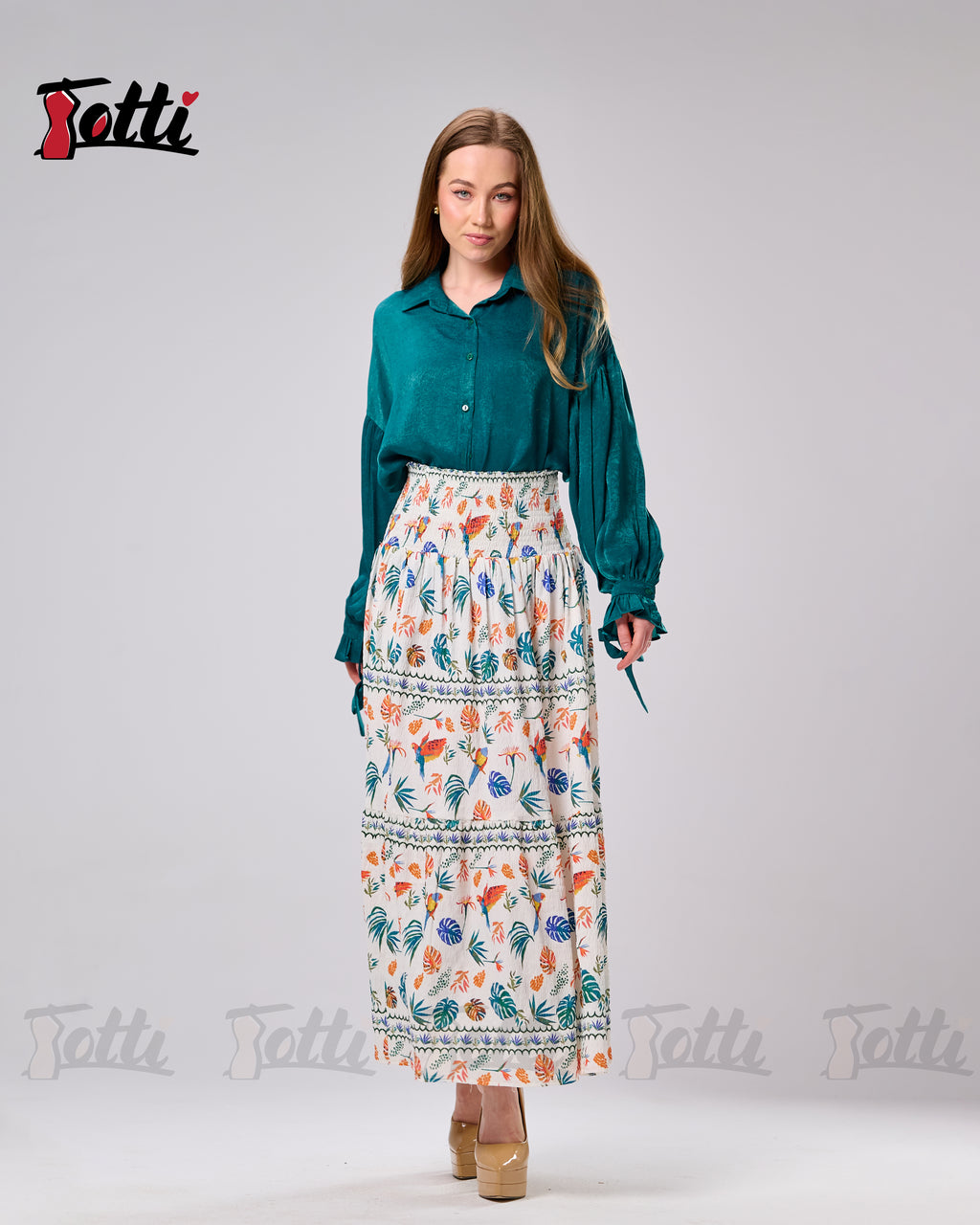 The Tropical Romantic Skirt