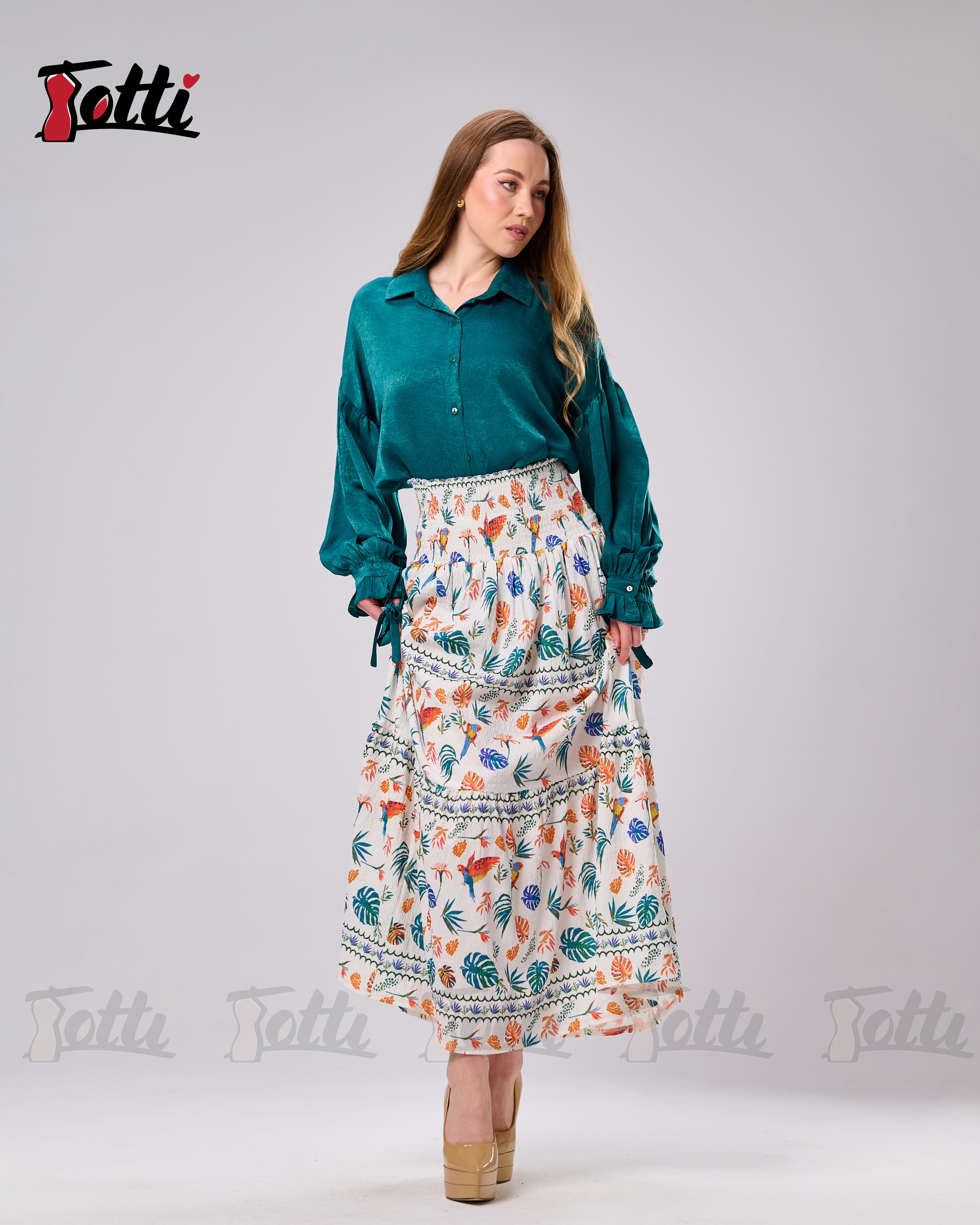 The Tropical Romantic Skirt