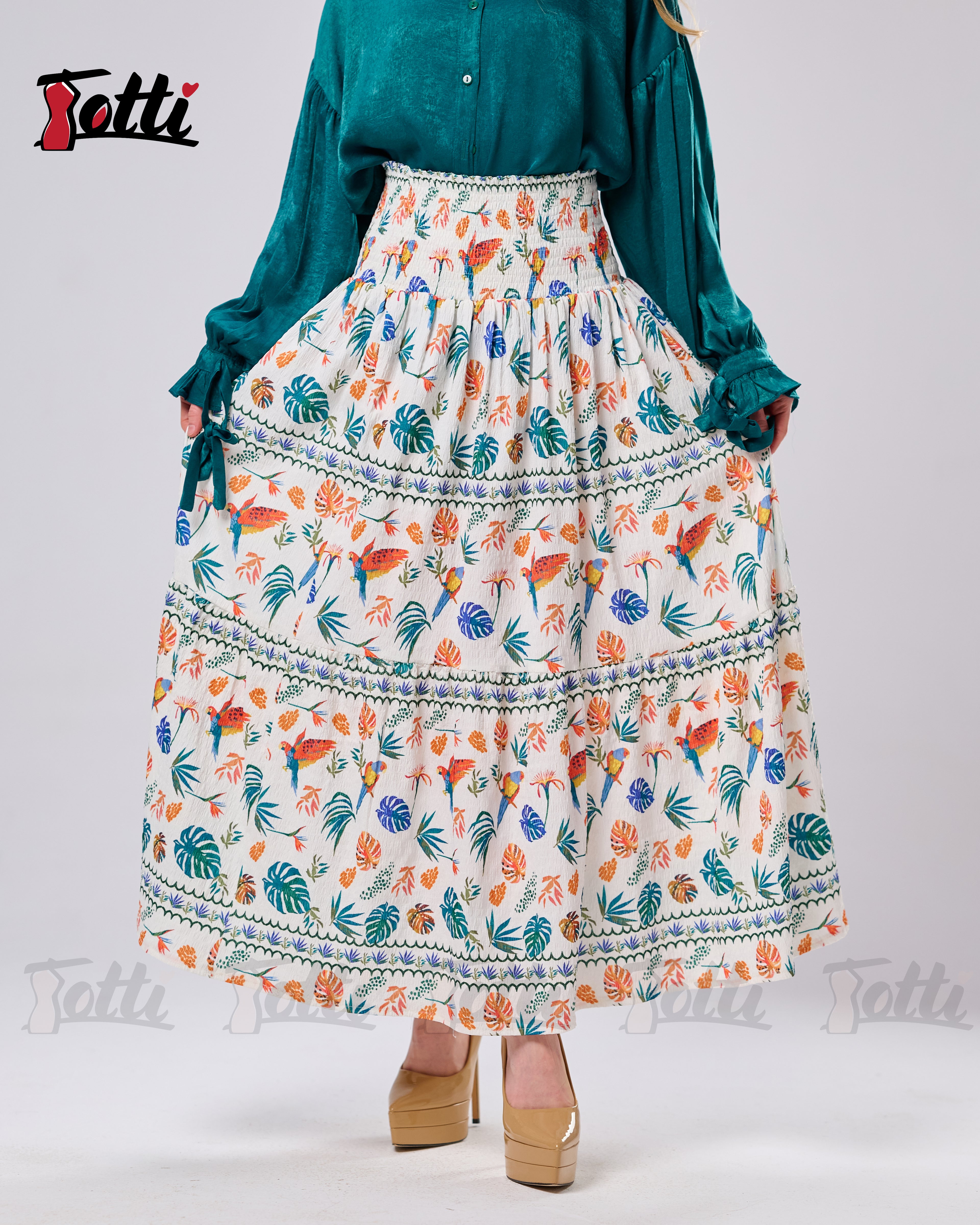 The Tropical Romantic Skirt