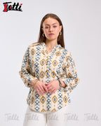 Slate Horizon Blouse
