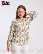 Slate Horizon Blouse