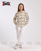 Slate Horizon Blouse