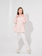 Petal Tie Peasant Blouse
