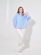 Sky Script Oversized Shirt