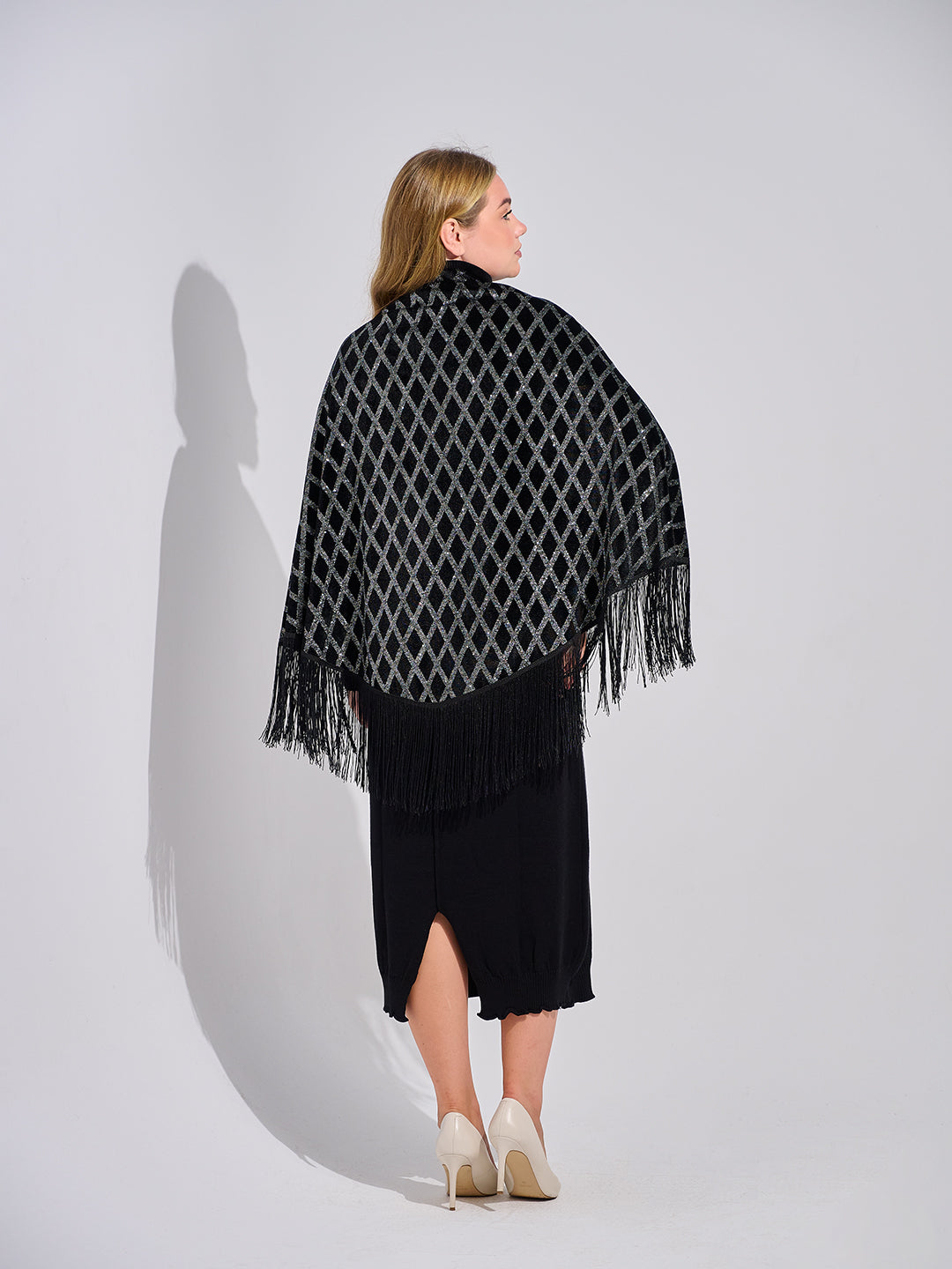 fringed shawl