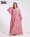 Pink Maze Print Dress