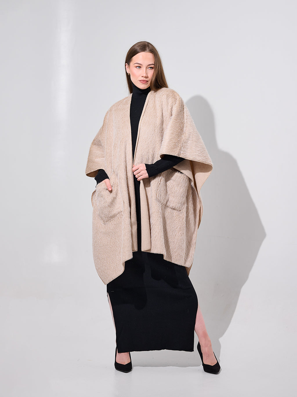 Oversized Pocket Cape