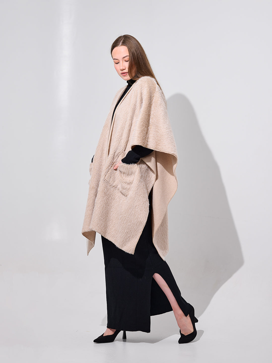 Oversized Pocket Cape