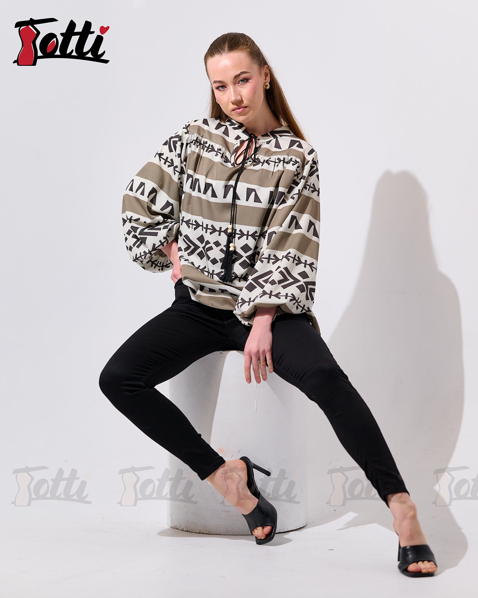 The Nomad Balloon Blouse