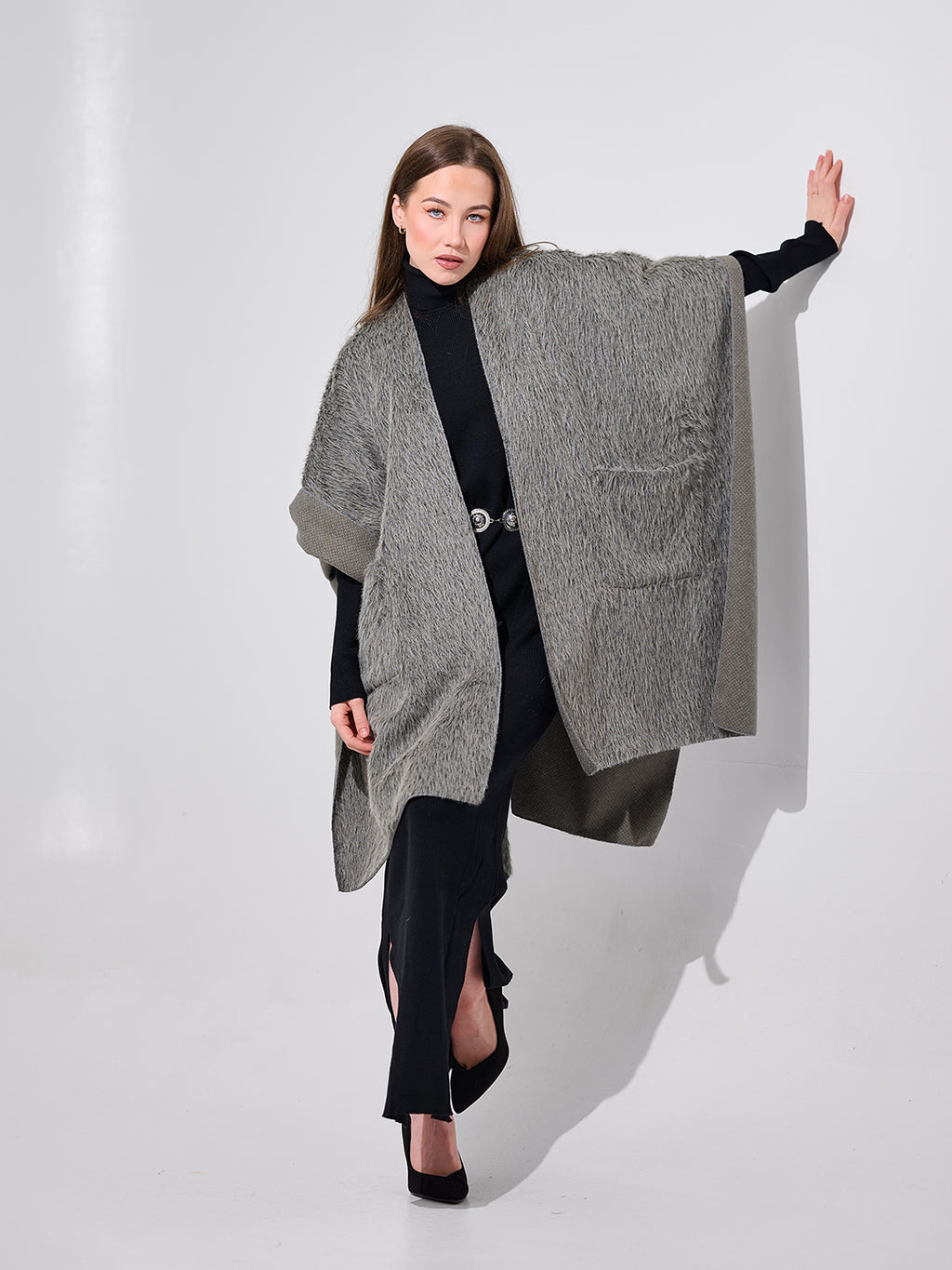 Oversized Pocket Cape