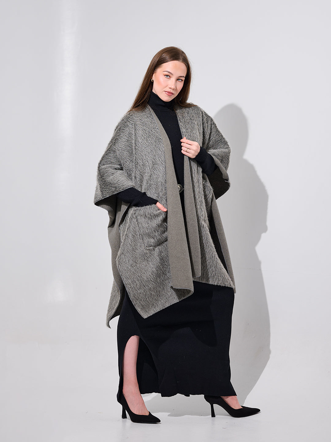 Oversized Pocket Cape