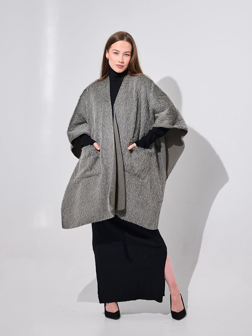 Oversized Pocket Cape