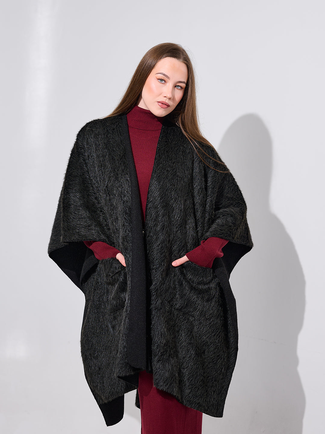 Oversized Pocket Cape