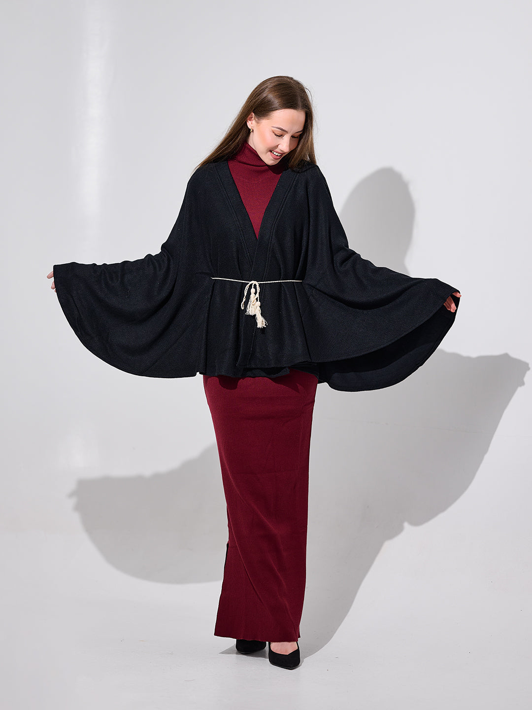 Belted Kimono Wrap