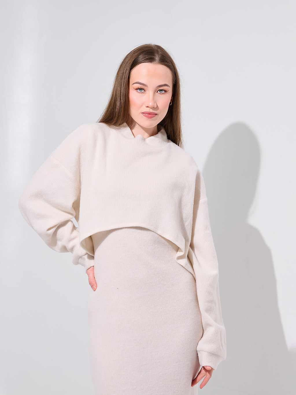 Relaxed Knit Two-Piece Set