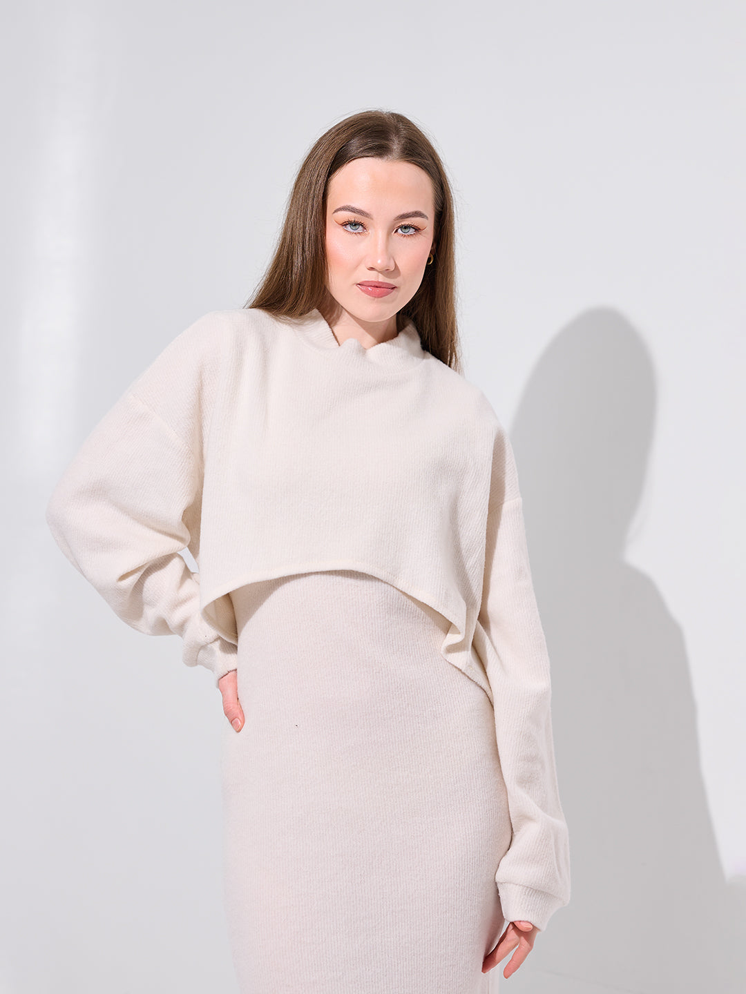 Relaxed Knit Two-Piece Set