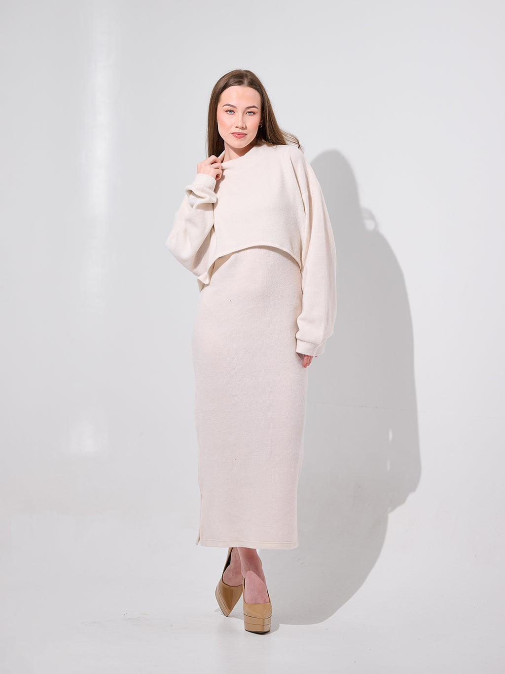 Relaxed Knit Two-Piece Set