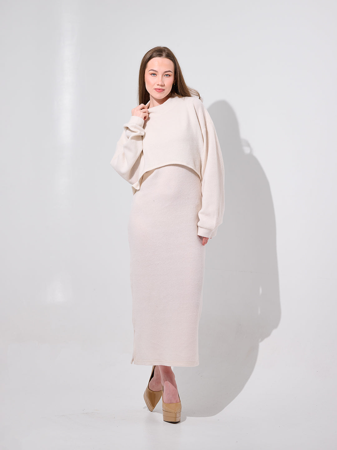 Relaxed Knit Two-Piece Set