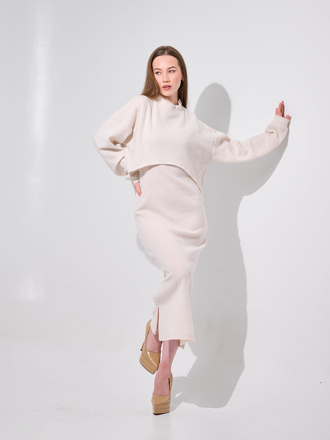 Relaxed Knit Two-Piece Set