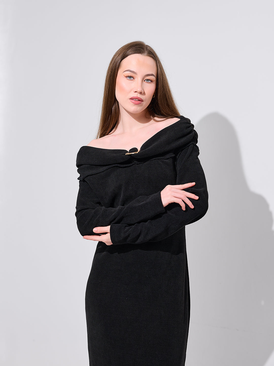 Black Midi Dress
