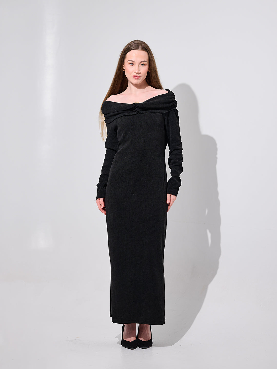 Black Midi Dress